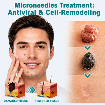 🇳🇿✅𝐇𝐞𝒂𝒍𝗿𝗶𝙯𝙚®2-in-1 Microneedle & Hydrocolloid Patch🎉| Removes Raised Moles, Acne, Flat Warts & Skin Tags | Helps Improve Wrinkles, Scars & Blemishes | Invisible Patches for Face & Body