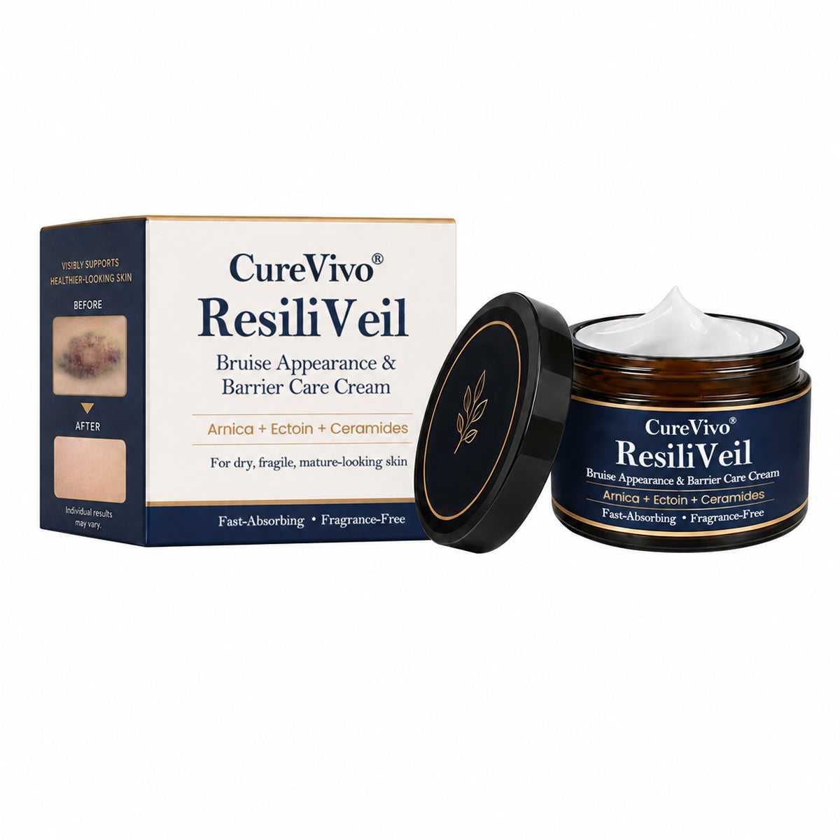 CureVivo® ResiliVeil Bruise Appearance Barrier Care Cream 🔥👍