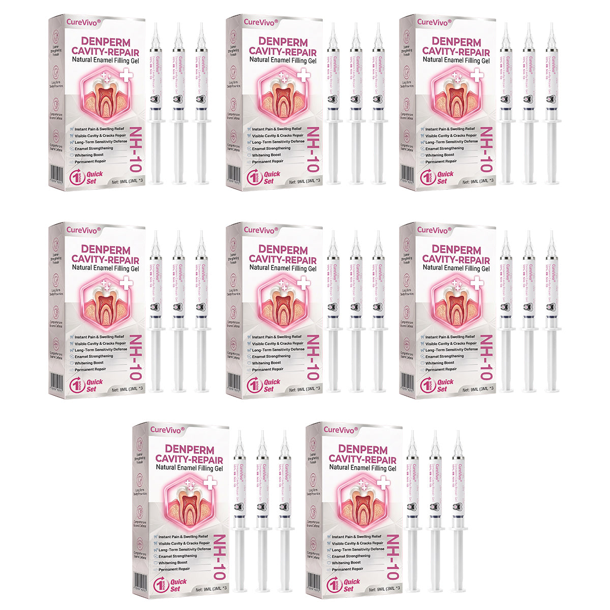 🇳🇿CureViVo® DenPerm Cavity-Repair Natural Enamel Filling Gel