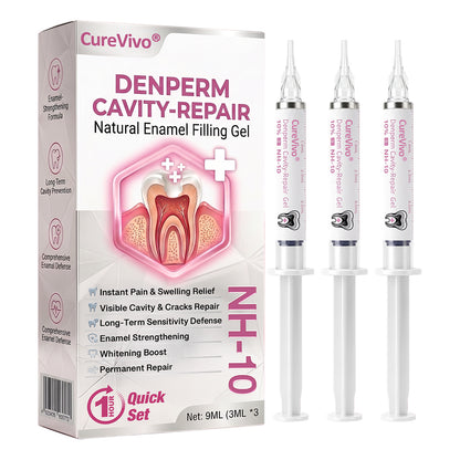 🇳🇿CureViVo® DenPerm Cavity-Repair Natural Enamel Filling Gel