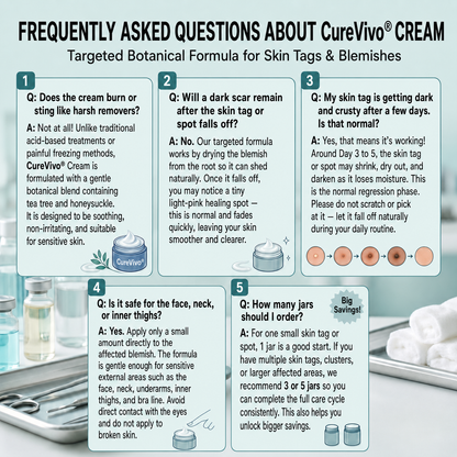 CureVivo® 𝟕-𝐃𝐚𝐲 𝐒𝐤𝐢𝐧 𝐓𝐚𝐠 & 𝐒𝐩𝐨𝐭 𝐑𝐞𝐦𝐨𝐯𝐚𝐥 𝐂𝐫𝐞𝐚𝐦 (𝐏𝐚𝐢𝐧𝐥𝐞𝐬𝐬 𝐅𝐨𝐫𝐦𝐮𝐥𝐚 – 𝐍𝐨 𝐒𝐜𝐚𝐫𝐬)❤️