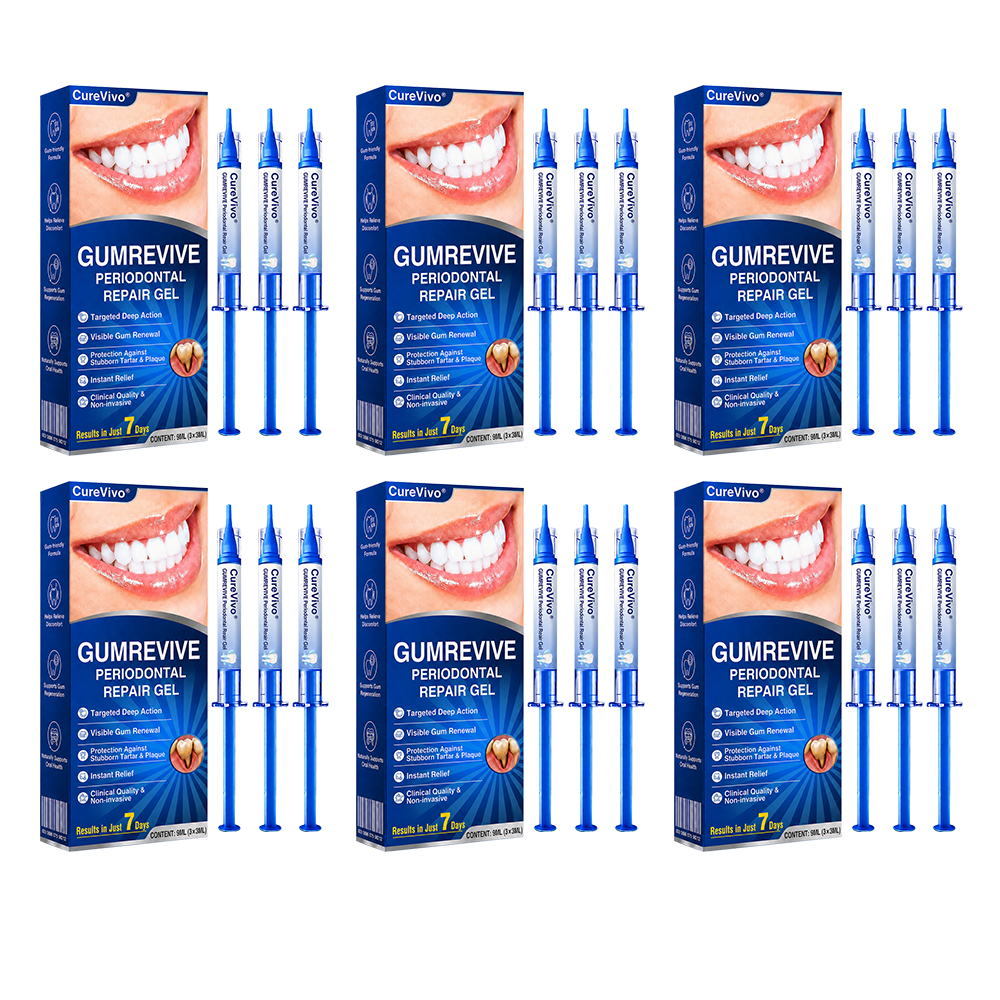 🇳🇿👨‍⚕️🦷🎉 CureVivo® GumRevive Periodontal Repair Gel🔥