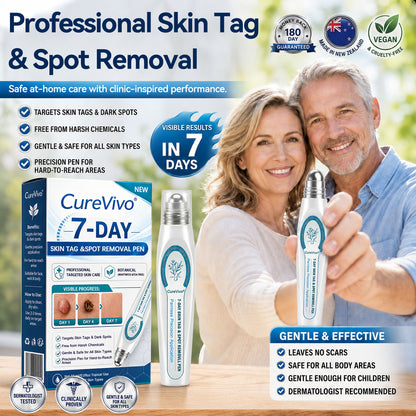 🌸CureVivo® 7-𝐷𝑎𝑦 𝗧𝐚𝐠 & 𝗦𝗽𝐨𝐭 𝐄𝐫𝒂𝒔𝒆𝒓✅🎉(Zero Pain, Zero 𝐒𝐜𝐚𝒓𝒔 Rollerball)
