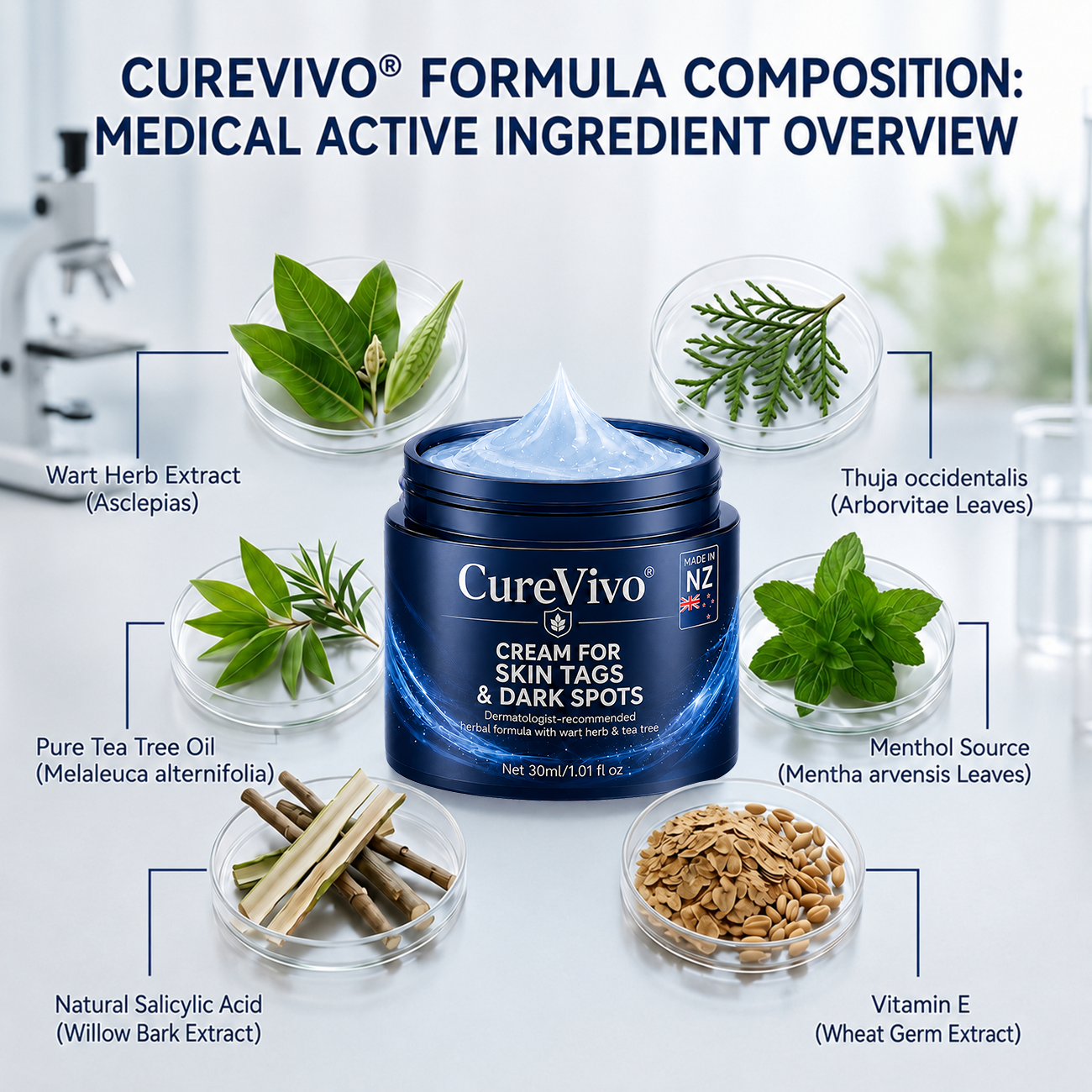 CureVivo® 𝟕-𝐃𝐚𝐲 𝐒𝐤𝐢𝐧 𝐓𝐚𝐠 & 𝐒𝐩𝐨𝐭 𝐑𝐞𝐦𝐨𝐯𝐚𝐥 𝐂𝐫𝐞𝐚𝐦 (𝐏𝐚𝐢𝐧𝐥𝐞𝐬𝐬 𝐅𝐨𝐫𝐦𝐮𝐥𝐚 – 𝐍𝐨 𝐒𝐜𝐚𝐫𝐬)❤️