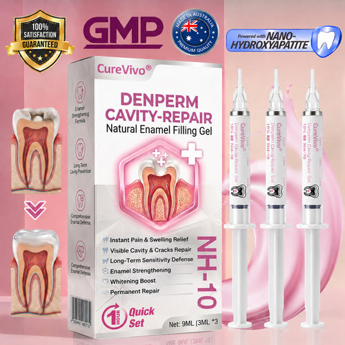 🇳🇿CureViVo® DenPerm Cavity-Repair Natural Enamel Filling Gel