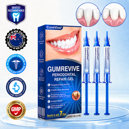 🇳🇿👨‍⚕️🦷🎉 CureVivo® GumRevive Periodontal Repair Gel🔥
