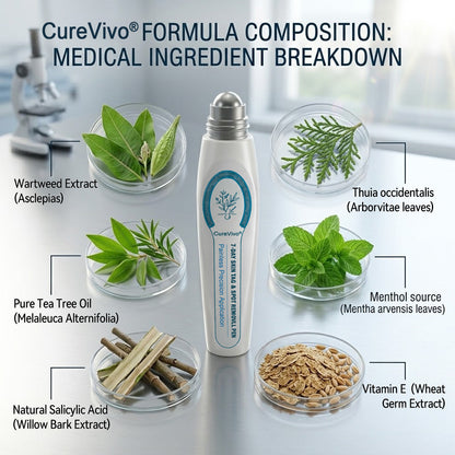 🌸CureVivo® 7-𝐷𝑎𝑦 𝗧𝐚𝐠 & 𝗦𝗽𝐨𝐭 𝐄𝐫𝒂𝒔𝒆𝒓✅🎉(Zero Pain, Zero 𝐒𝐜𝐚𝒓𝒔 Rollerball)